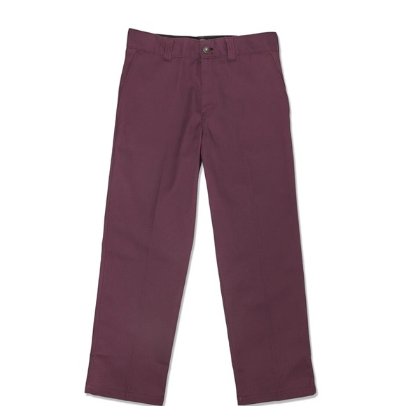 Dickies Skateboarding Regular Fit Twill Pant - Maroon - Picture 5 of 5